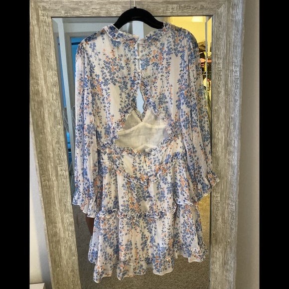 Gorgeous chiffon mini dress - Picture 6 of 7